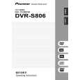 PIONEER DVR-S806/BXV/CN Owners Manual PIONEER DVR-S806/BXV/CN Owners Manual