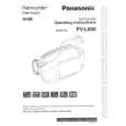 PANASONIC PVL600 Owners Manual PANASONIC PVL600 Owners Manual