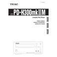 TEAC PDH300MK2M Owners Manual TEAC PDH300MK2M Owners Manual