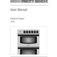 TRICITY BENDIX SE335W Owners Manual TRICITY BENDIX SE335W Owners Manual