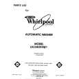 WHIRLPOOL LA5580XSW1 Parts Catalog WHIRLPOOL LA5580XSW1 Parts Catalog