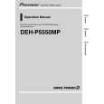 PIONEER DEH-P5550MP/XM/ES Owners Manual PIONEER DEH-P5550MP/XM/ES Owners Manual