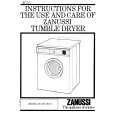 ZANUSSI TD101/A Owners Manual ZANUSSI TD101/A Owners Manual