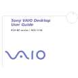 SONY PCV-RZ102 VAIO Owners Manual SONY PCV-RZ102 VAIO Owners Manual