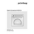 PRIVILEG 40550NB Owners Manual PRIVILEG 40550NB Owners Manual