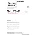 PIONEER S-LF3-F/SXTW/EW5 Service Manual PIONEER S-LF3-F/SXTW/EW5 Service Manual