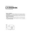 JVC LX-D500E Owners Manual JVC LX-D500E Owners Manual