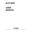CANON BJC-4400 Owners Manual CANON BJC-4400 Owners Manual