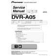 PIONEER DVR-A05/KBXV Service Manual PIONEER DVR-A05/KBXV Service Manual