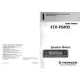PIONEER KEHP8450 Owners Manual PIONEER KEHP8450 Owners Manual