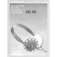 SENNHEISER HD 40 Owners Manual SENNHEISER HD 40 Owners Manual
