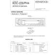 KENWOOD KDC226PH4 Service Manual KENWOOD KDC226PH4 Service Manual