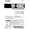 TEAC W486C Owners Manual TEAC W486C Owners Manual
