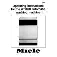 MIELE W1070 Owners Manual MIELE W1070 Owners Manual
