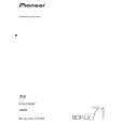 PIONEER BDP-LX71/TLXJ Owners Manual PIONEER BDP-LX71/TLXJ Owners Manual