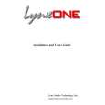 LYNX LYNXONE User Guide LYNX LYNXONE User Guide