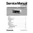 PANASONIC CQ874EG Service Manual PANASONIC CQ874EG Service Manual