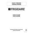 FRIGIDAIRE FCFH103BW Owners Manual FRIGIDAIRE FCFH103BW Owners Manual