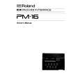 ROLAND PM-16 Owners Manual ROLAND PM-16 Owners Manual
