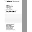 PIONEER DJM-707 Owners Manual PIONEER DJM-707 Owners Manual