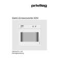 PRIVILEG 270.071 4/8537 Owners Manual PRIVILEG 270.071 4/8537 Owners Manual