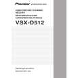 PIONEER VSX-D512 Owners Manual PIONEER VSX-D512 Owners Manual
