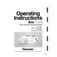 PANASONIC AG8600 Owners Manual PANASONIC AG8600 Owners Manual