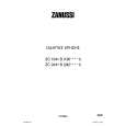 ZANUSSI ZC 1941 B Owners Manual ZANUSSI ZC 1941 B Owners Manual