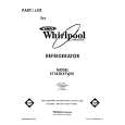 WHIRLPOOL ET18ZKXTF01 Parts Catalog WHIRLPOOL ET18ZKXTF01 Parts Catalog