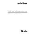 PRIVILEG 185.511 3/4634 Owners Manual PRIVILEG 185.511 3/4634 Owners Manual