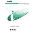 TRICITY BENDIX BTD03 Owners Manual TRICITY BENDIX BTD03 Owners Manual