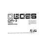 BOSS DM-3 Owners Manual BOSS DM-3 Owners Manual