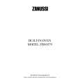 ZANUSSI ZBM879 Owners Manual ZANUSSI ZBM879 Owners Manual
