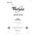 WHIRLPOOL LE5800XPW0 Parts Catalog WHIRLPOOL LE5800XPW0 Parts Catalog