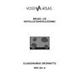 VOSS-ELECTROLUX DEK481-0 Owners Manual VOSS-ELECTROLUX DEK481-0 Owners Manual