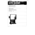 SONY KPR-36XBR Owners Manual SONY KPR-36XBR Owners Manual