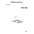 ELECTROLUX EFC929X/KO Owners Manual ELECTROLUX EFC929X/KO Owners Manual
