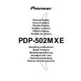 PIONEER PDP-502MXE/YVLDK Owners Manual PIONEER PDP-502MXE/YVLDK Owners Manual