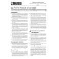 ZANUSSI ZGL640TX Owners Manual ZANUSSI ZGL640TX Owners Manual