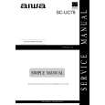 AIWA SCUC78 DUW Service Manual AIWA SCUC78 DUW Service Manual