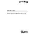 PRIVILEG 025.930 9 Owners Manual PRIVILEG 025.930 9 Owners Manual