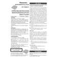 PANASONIC CFVDD371M Owners Manual PANASONIC CFVDD371M Owners Manual
