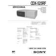 SONY CDX525RF Service Manual SONY CDX525RF Service Manual