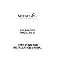 MOFFAT MS61B Owners Manual MOFFAT MS61B Owners Manual