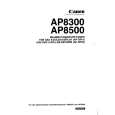 CANON AP8300 Owners Manual CANON AP8300 Owners Manual
