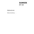 ZANKER ZKF 1226 Owners Manual ZANKER ZKF 1226 Owners Manual