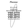 PIONEER VSX-26TX Owners Manual PIONEER VSX-26TX Owners Manual