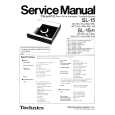 TECHNICS SL-15 Service Manual TECHNICS SL-15 Service Manual