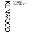 KENWOOD KRV5550 Owners Manual KENWOOD KRV5550 Owners Manual