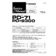 PIONEER PD9300 Service Manual PIONEER PD9300 Service Manual